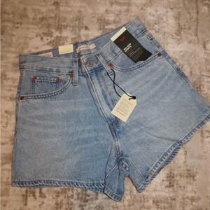 Levi's Blue Denim Shorts